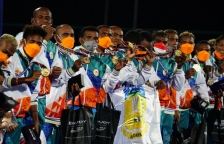 Emas untuk Papua, Hockey Putra Papua Rebut Emas PON XX. [Foto: Pemprov Papua]