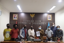 Komnas HAM Terima Pengaduan Mahasiswa Papua. [Foto: Komnas HAM RI]