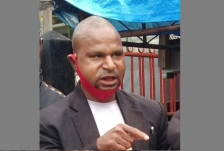 Ketua Komisi B DPRD Kabupaten Intan Jaya, Martinus Maisini.