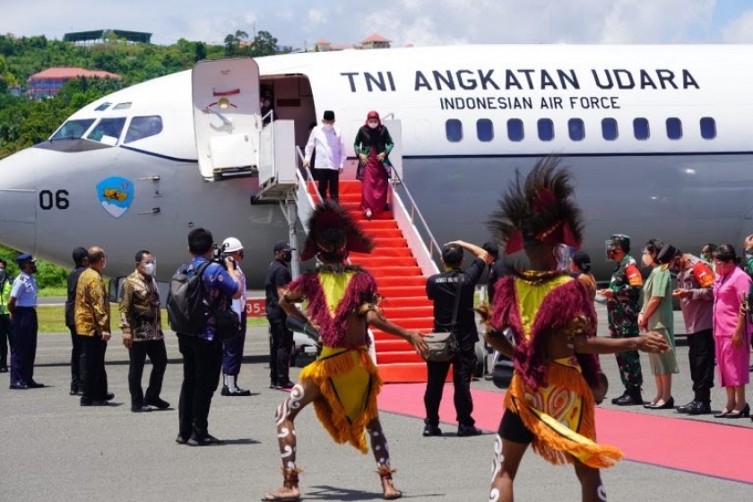 Kunker Wakil Presiden Ma’ruf Amin ke Papua.