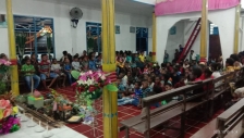 Malam Inagurasi Doa Pemberkatan di Gereja Bethel Idoor. [Foto: JP/MW]