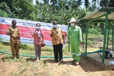 SKK Migas dan Petrogas Ltd Bangun Kolam Air di Kampung Meyaup Sorong. [Foto: Diskominfo Kabupaten Sorong]