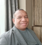 Direktur Perusda Bintuni Maju Mandiri, Markus Samaduda. [Foto: JP/MW]