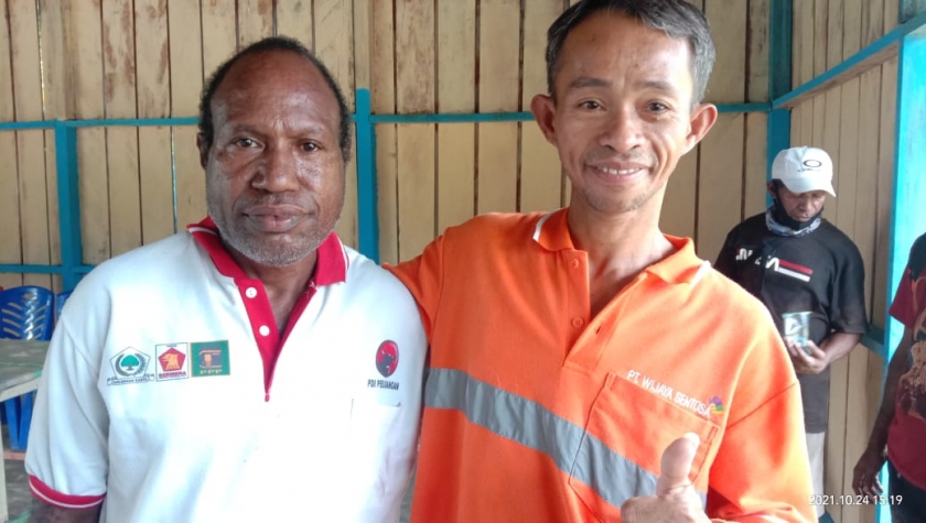 3 Marga Pemilik Hutan Terima Dana Kompensasi PT WIjaya Sentosa. [Foto: JP/MW]