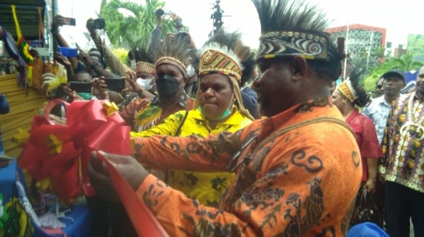 HUT MRP ke-16 Tampilkan Budaya dan Produk Khas 5 Wilayah Adat Papua. [Foto: JP/LR]