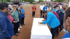 Pemuda Saereri Biak Deklarasikan Pembentukan DOB Provinsi Saereri. [Foto: Humas Pemkab Biak]