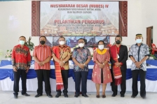 Mubes IV KMB, Bupati Biak Minta KMB Ikut Sukseskan Pembangunan. [Foto: Humas Pemkab Biak]