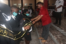 Ketua STIH Lakukan Yudisium 152 Mahasiswa/i STIH Manokwari.