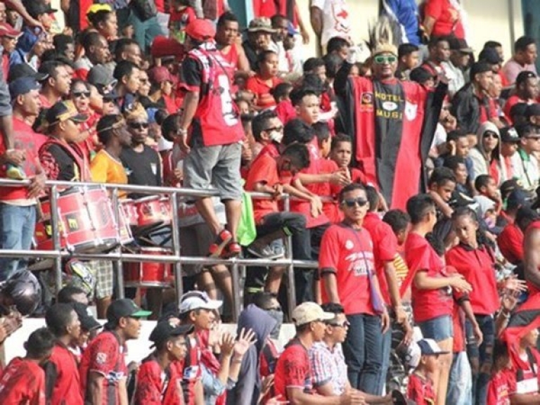 Persipura Mania. [Foto: ist]