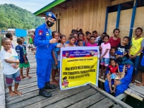 Sinergi Binmas dan Masyarakat Sadar Wisata Yapen Dukung Pengembangan Wisata.[Foto: tribratanews papua]