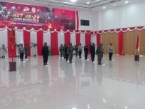 Dansat Pabar: HUT Brimob ke-76 Momen Tingkatkan Spirit dan Kekuatan. [Foto: Rolly]