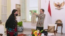 Presiden Joko Widodo Saat Terima Kunjungan Menlu Selandia Baru. [Foto: Setpres RI]