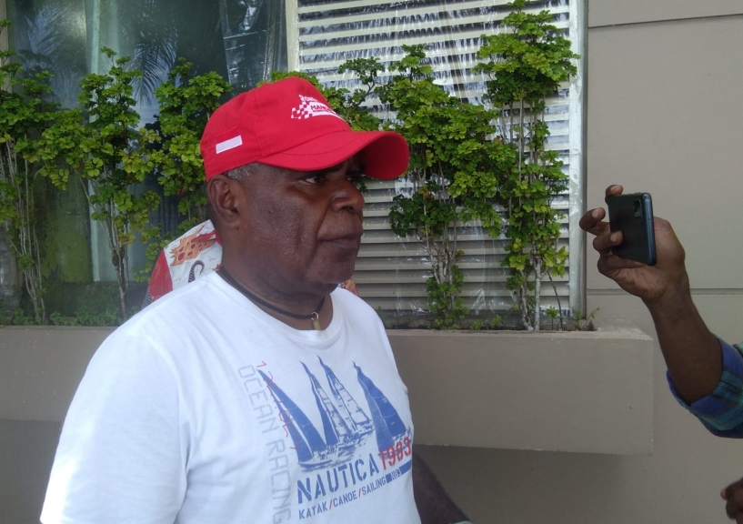 Bupati Merauke Romanus Mbaraka. [Foto: LR]