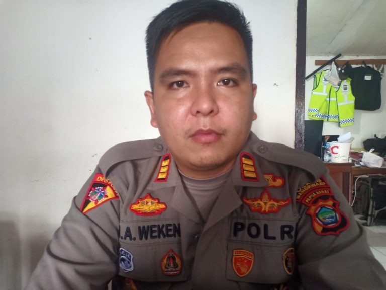 Kabag Ops Polres Manokwari AKP Junaidy A Weken. [Foto: Rolly]
