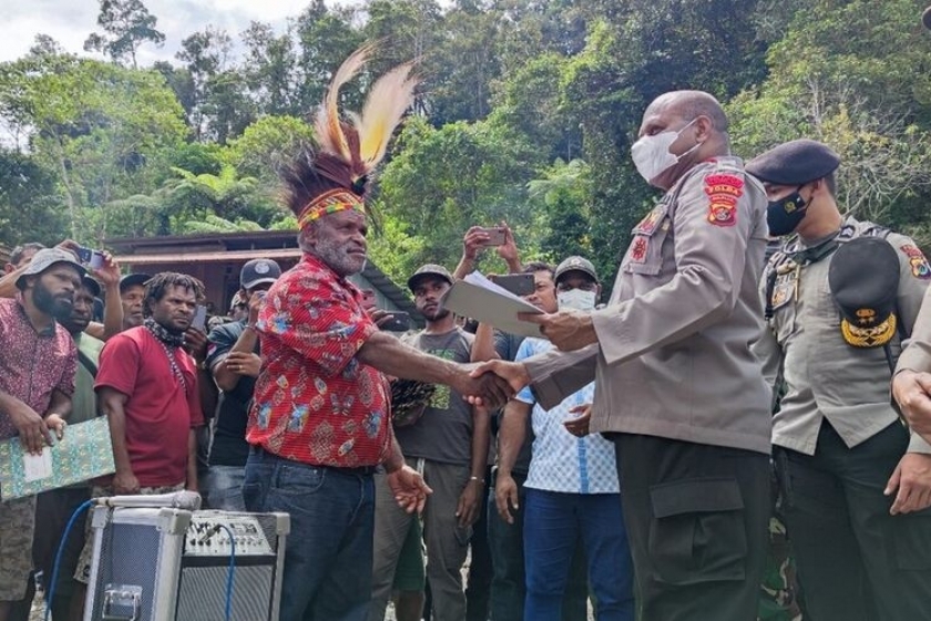 Kapolda Papua Irjen Mathius Fakhiri.