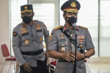 Perwira Kepolisian RI. [Foto: Antara/Galih Pradipta]