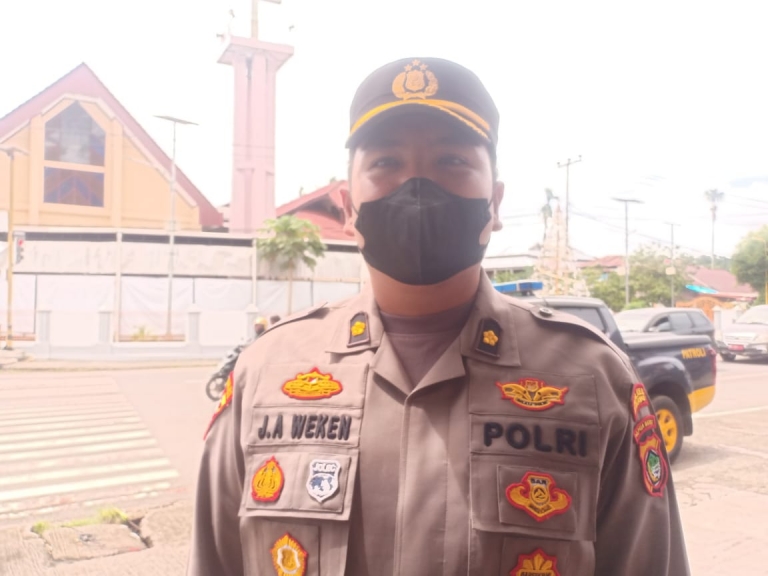 Kabag OPS Polres Manokwari Kompol Junaidy A Weken. [Foto: Rolly]
