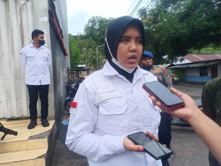 Kanit Pidum Polres Manokwari Ipda Deviaryanti. [Foto: Rolly]
