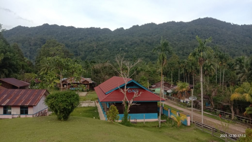Potret rumah masyarakat Kampung Idoor. [Foto: MW]