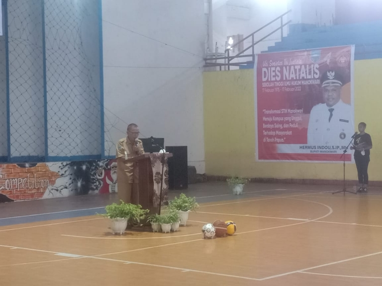 Sambutan Kepala Dinas Parawisata Pemuda dan Olahraga I Gede Wiradana.