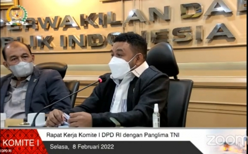 Senator Papua Barat Dr. Filep Wamafma SH., M.Hum.