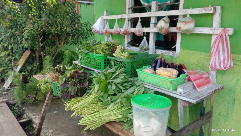  Ide kreatif Mama Papua di Bintuni buka pondok sayuran segar saat pandemi. [Foto: MW]