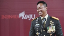 Panglima TNI Jenderal Andika Perkasa. [Foto: Antara/Hafidz Mubarak]