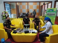 Bahas UU ITE, Kejari Biak Edukasi Masyarakat Cerdas Bermedia Sosial. [Foto: JL]