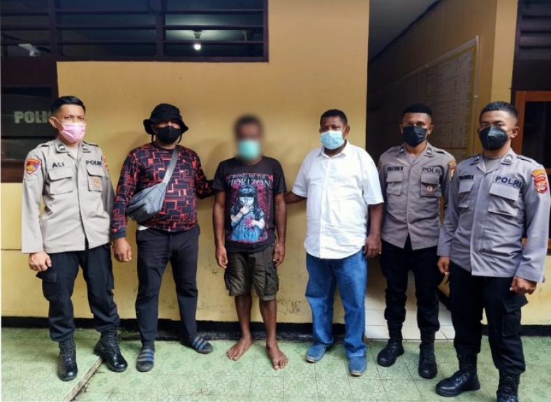 Pelaku Pencurian Uang Rp 500 Juta Dibekuk di Lembah Sunyi Angkasapura. [Foto: tribratanews]