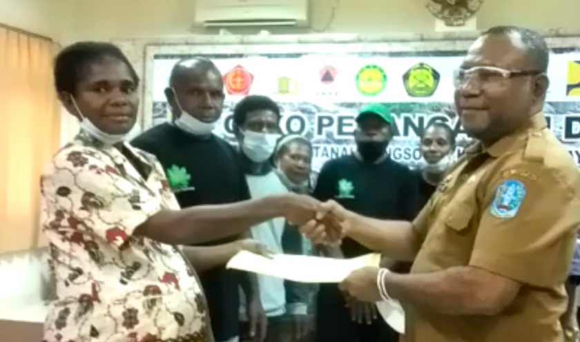 Masyarakat Adat Grime dan Nawa Desak Bupati Cabut Izin  PT Permata Nusa Mandiri.