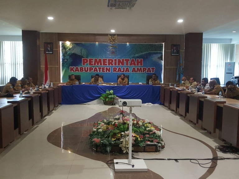 Kabupaten Raja Ampat Siap Jadi Tuan Rumah Raker Suku Byak Papua Barat.