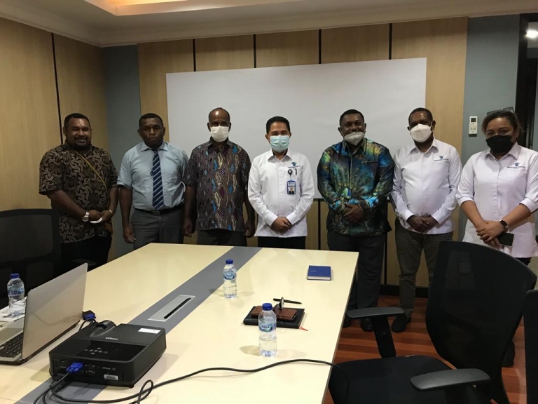 Perwakilan Masyarakat Adat Sumuri Audiensi dengan Kementerian Investasi. [Foto: Dok JP]