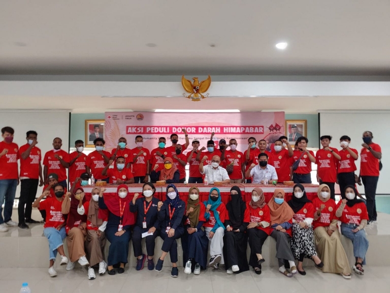 Himpunan Mahasiswa Papua Barat Gelar Aksi Donor Darah di Jaktim. [Foto: ist]
