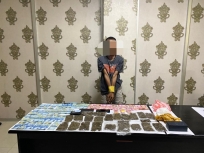 Ditresnarkoba Polda Pabar Amankan 2 Terduga Pengedar Ganja di Manokwari.