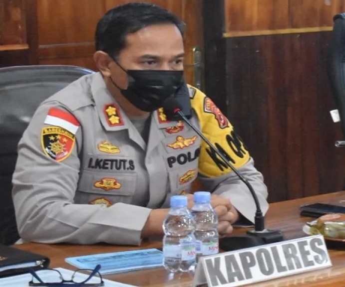 Kapolres Nabire, AKBP I Ketut Suarnaya, SIK,.SH.