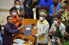 Usulan Provinsi KPU Dibawa ke DPR RI, Biak Diusulkan Jadi Ibu Kota. [Foto: Humas Pemkab Biak]