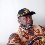 Ketua Lembaga Masyarakat Adat (LMA) Kabupaten Biak Numfor, Yulius Steven Rawar.