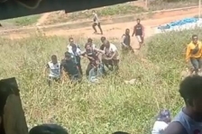 Anggota Kopasgat dikeroyok sejumlah oknum polisi di Boven Digoel Papua. [Foto: iNewsTV/Muhammad Syahril]