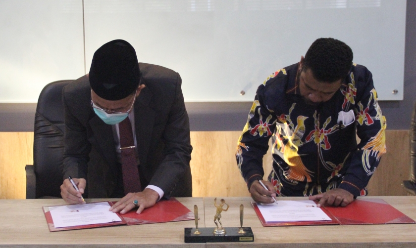 STIH Manokwari Teken MoU Dengan Fakultas Hukum Unsoed Purwokerto