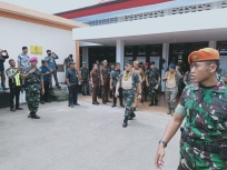 Kunjungan Kapolri dan Panglima ke Manokwari Papua Barat Selasa (10/1/2023).