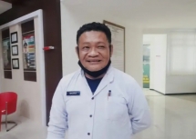 Kabid Pertanahan Disperkim Kota Ternate, Nasrun Zainudin Andili.