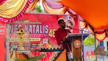 Dr. Filep Wamafma pada acara Dies Natalis STIH Manokwari, 17 Februari 2023.