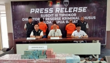Polda Papua Barat Klaim Selamatkan Uang Negara Hingga Miliaran Rupiah. [Foto: Antara]