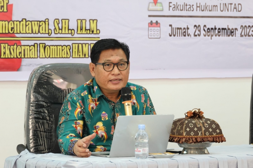 Wakil Ketua Bidang Eksternal Komnas HAM Abdul Haris Semendawai. [Foto: Komnas HAM]