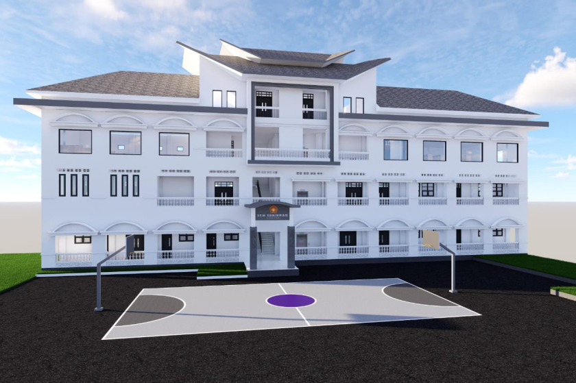 Rancangan bangunan STIH Manokwari bersiap menjadi Institut. [Foto: Humas STIH]