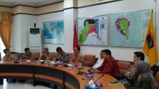  Wakil Ketua Komite II DPD RI Hasan Basri saat kunjungan kerja di Kantor Walikota Tarakan, Kalimantan Utara, Senin (28/1/2020). (Foto: Dok/Ist)
